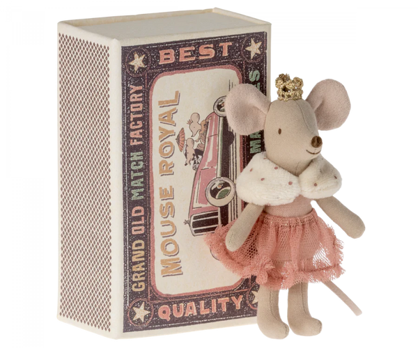 Royal Little Sister Princess Mouse in Matchbox