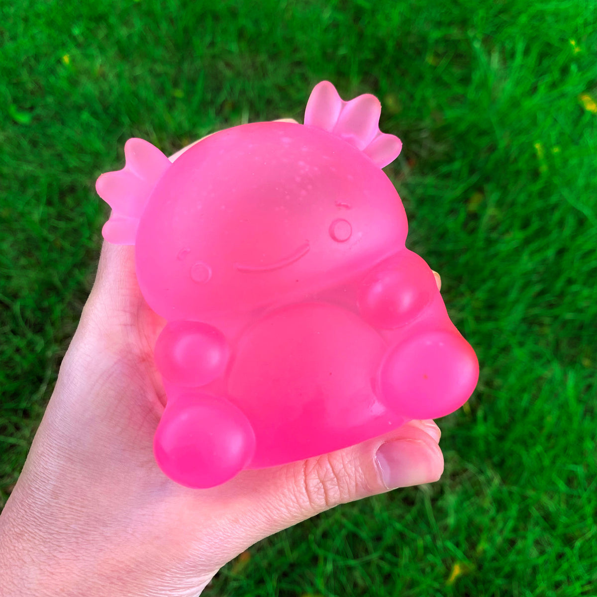 Super Duper Sugar Squisher Toy - Axolotl – Little Owly