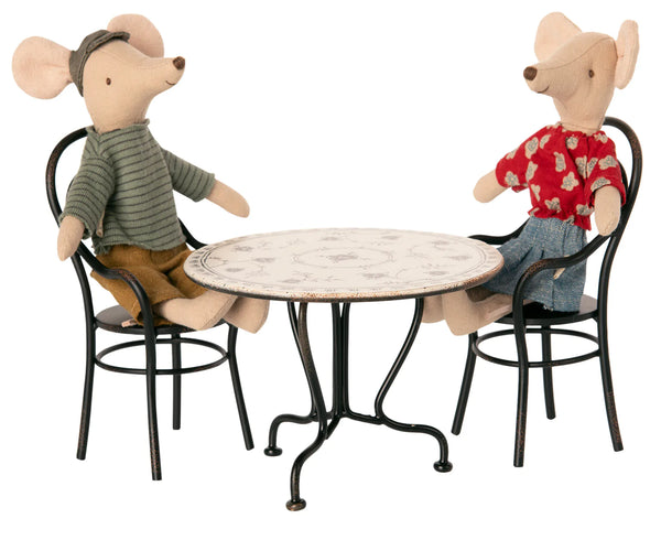 Dollhouse Mini Dining Table Set