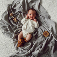 Organic Muslin Wrap - Little Owly