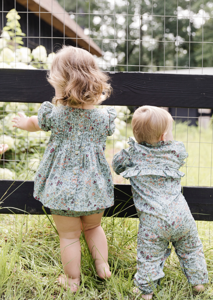 Lottie Top in Wildflower Print
