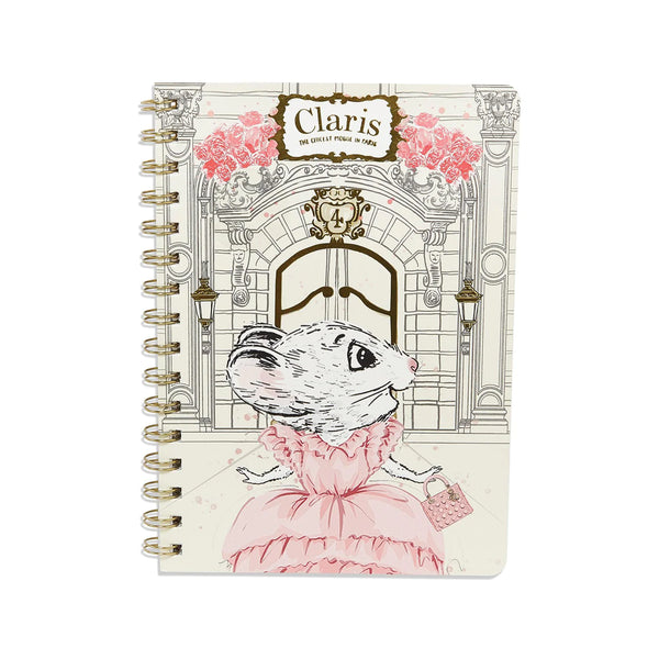Claris the Mouse Spiral Notebook