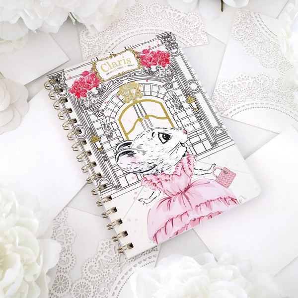 Claris the Mouse Spiral Notebook