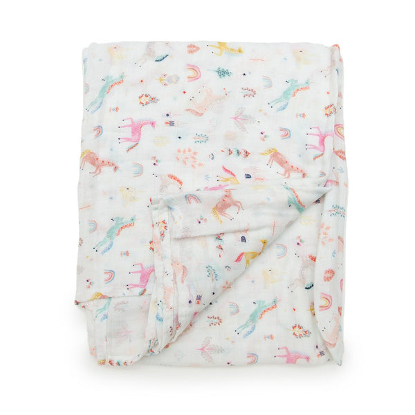 Unicorn Dream Muslin Swaddle