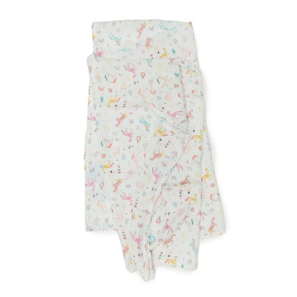 Unicorn Dream Muslin Swaddle