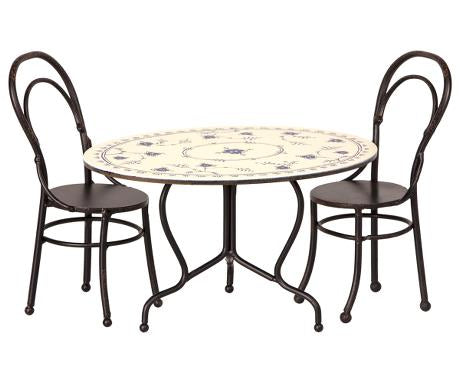Dollhouse Mini Dining Table Set - Little Owly
