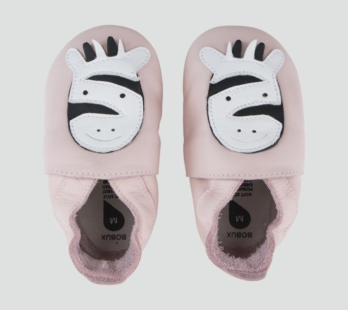 Soft Sole Blossom Zebra Shoes - Main Image