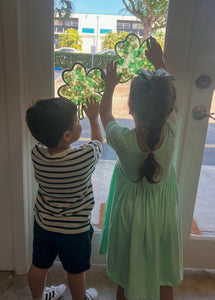 Lucky Clover Suncatchers