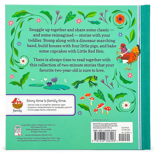 2-Minute Stories For 2-Year-Olds Story Book