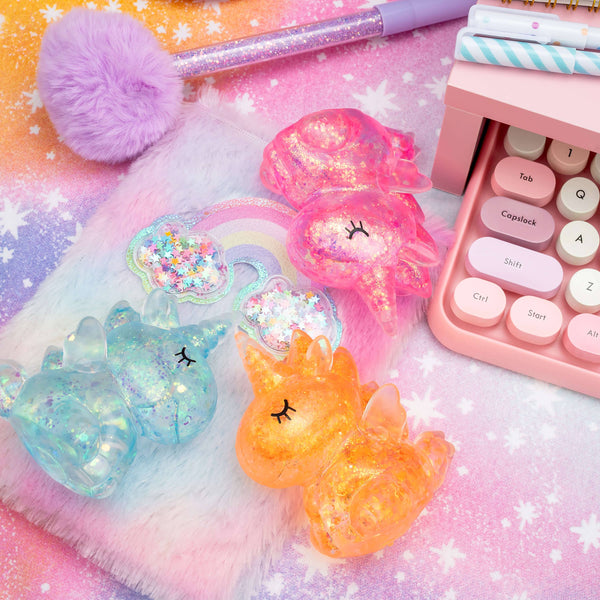 Gummy Unicorn Friends Sensory Squishy Toy