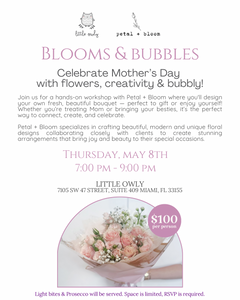Blooms & Bubbles Event