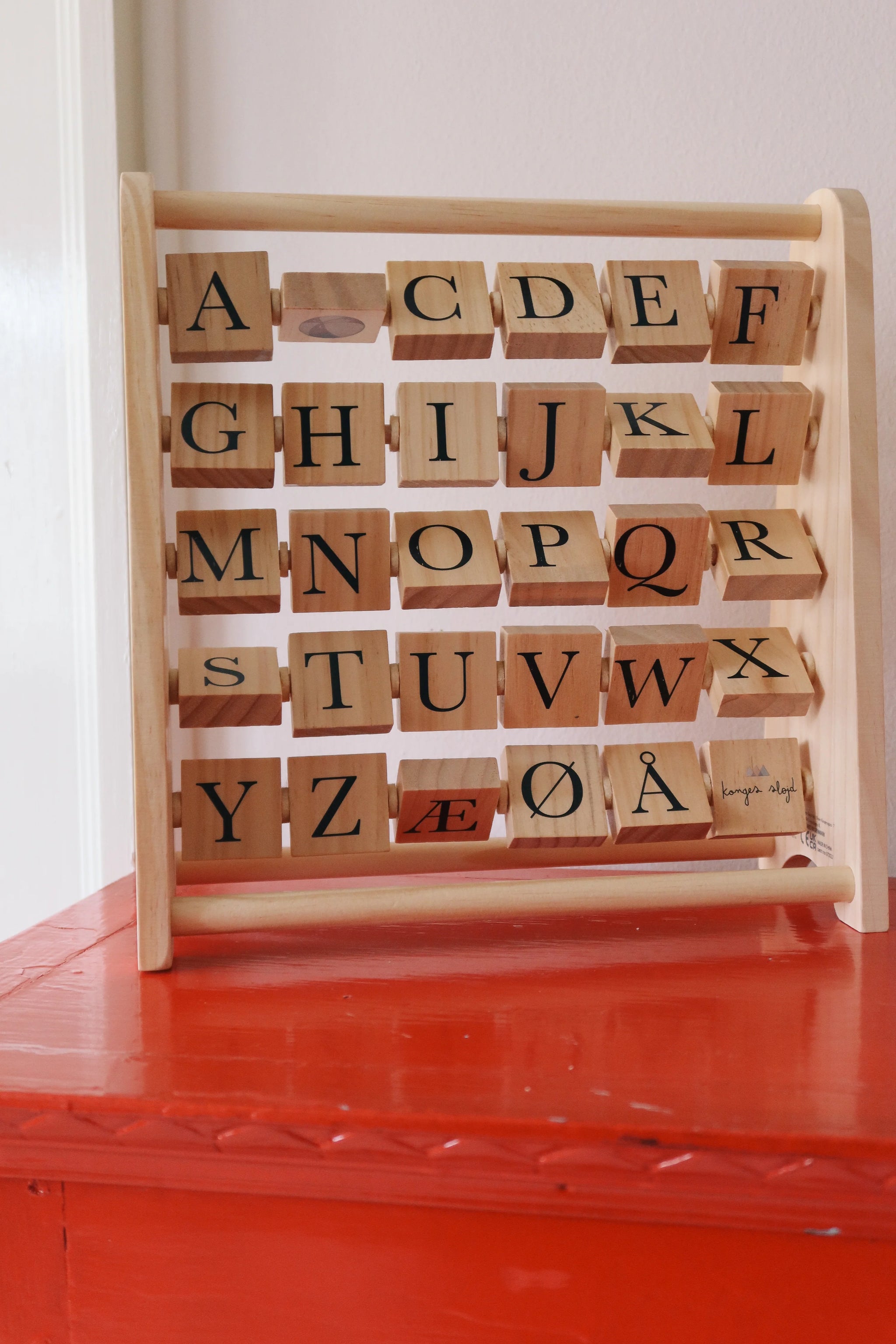 ABC Wooden Block Frame – Little Owly