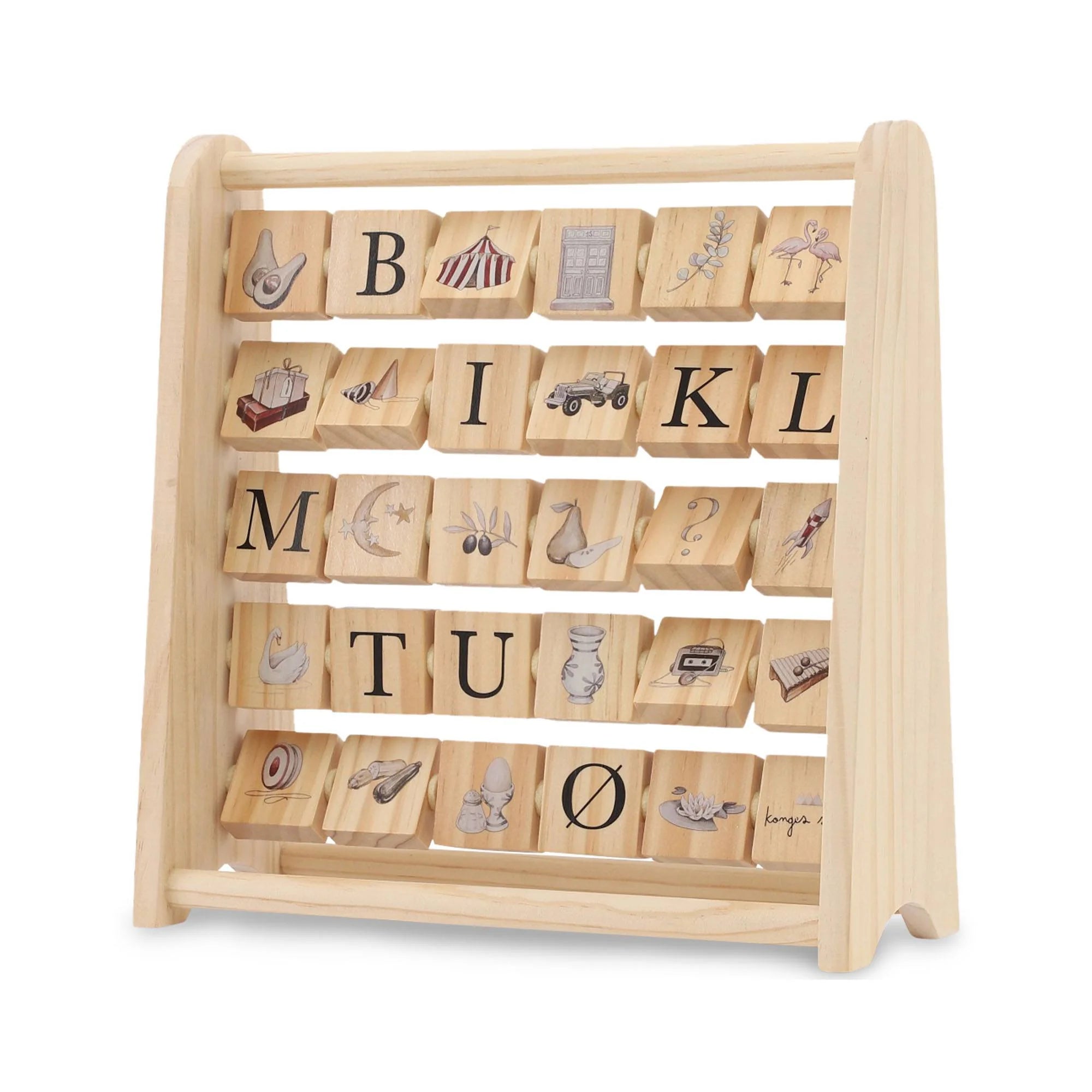 ABC Wooden Block Frame