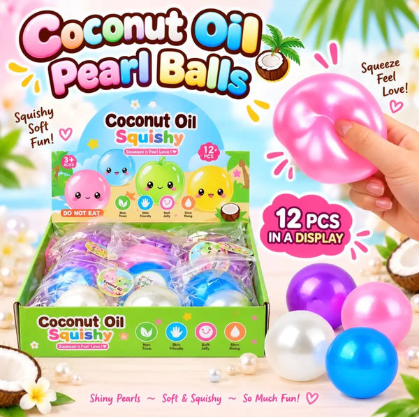 Coconut Oil Pearl Squishy