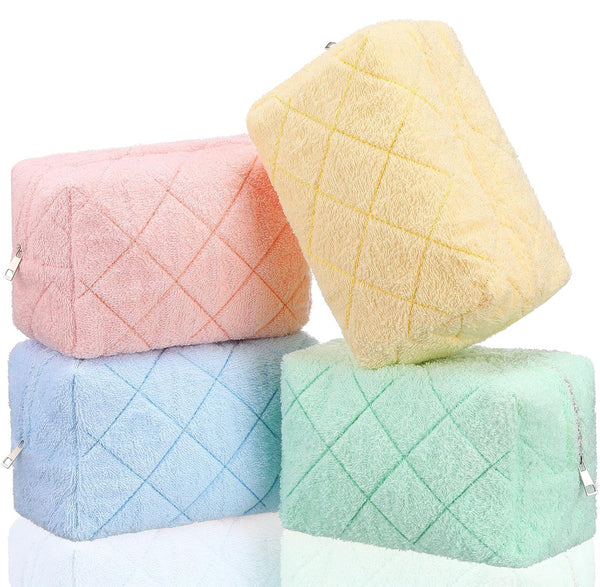 Quilted Embroidered Pouch