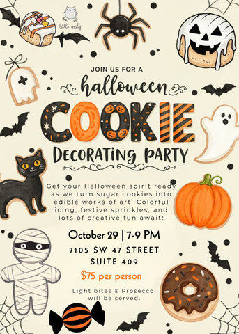 Halloween Cookie Decorating