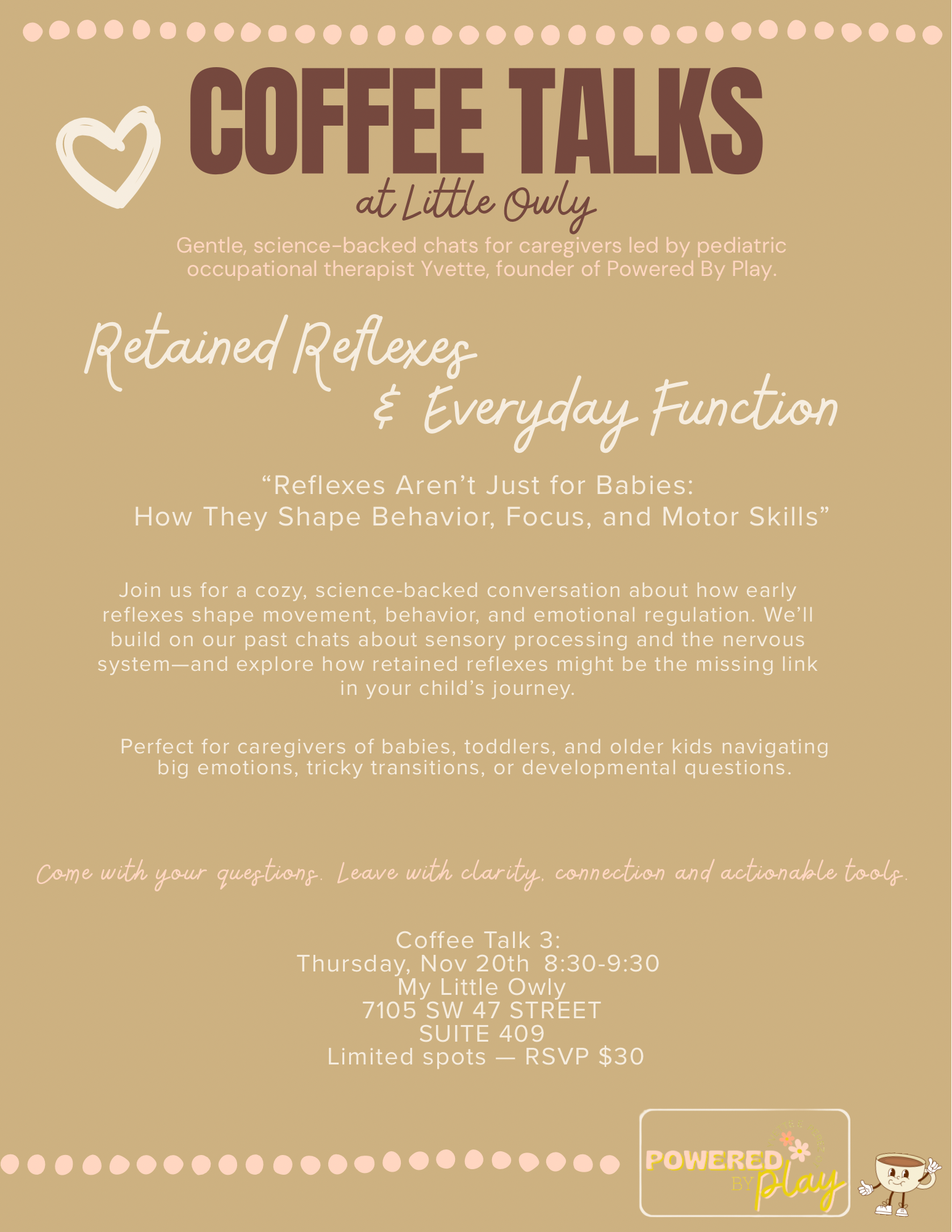 Coffee Talk - “Retained Reflexes & Everyday Functions”
