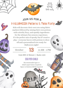 Potions & Tote Halloween Party