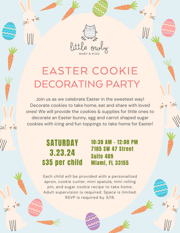 Easter Cookie Decorating Party