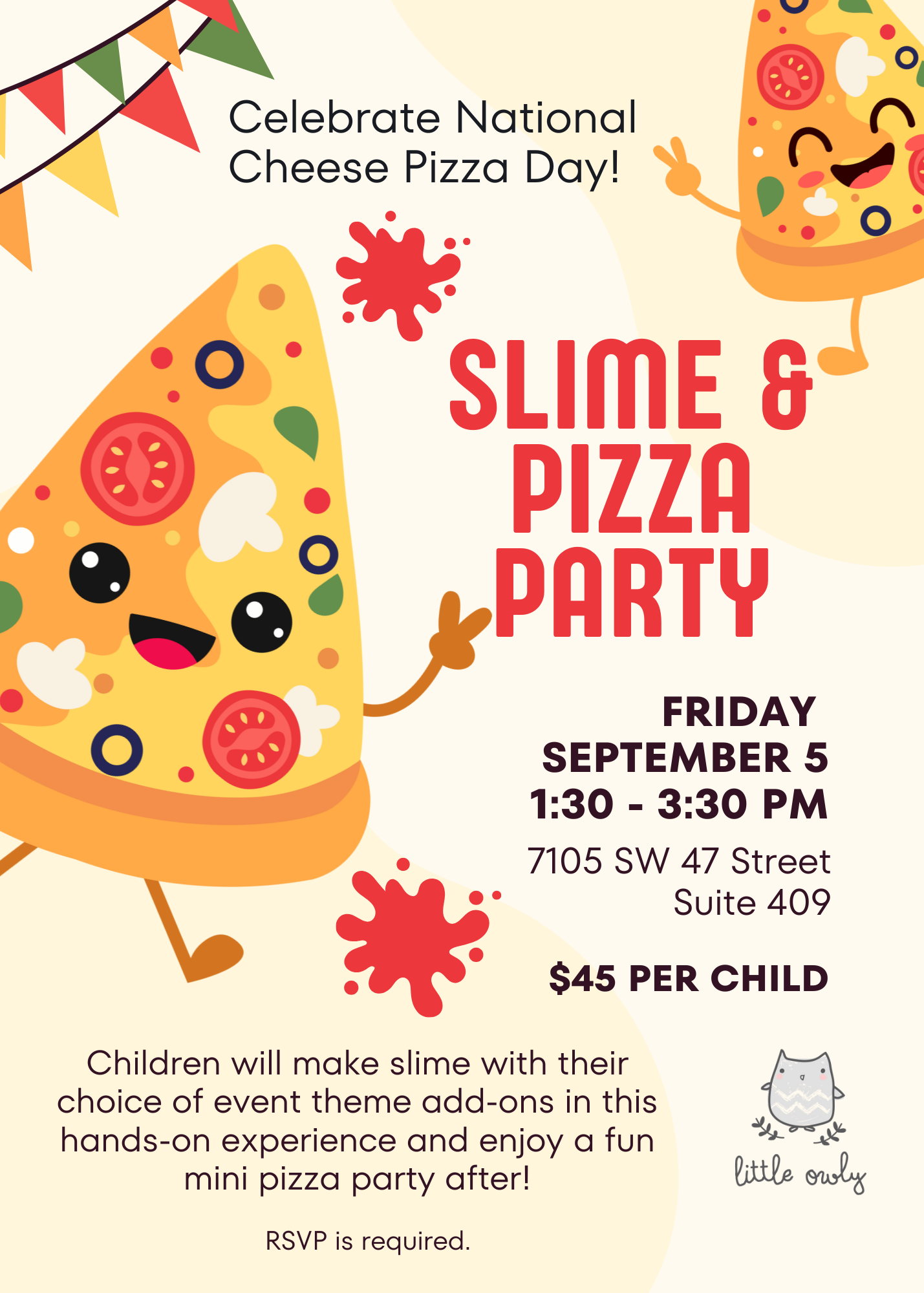 Slime & Pizza Party!