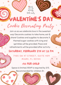 Valentine's Day Cookie Decorating Party