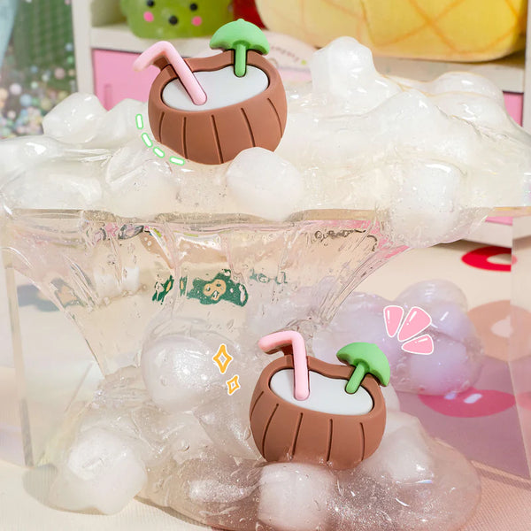 Mogoo Mogoo Coconut Jelly Cube Clear Slime