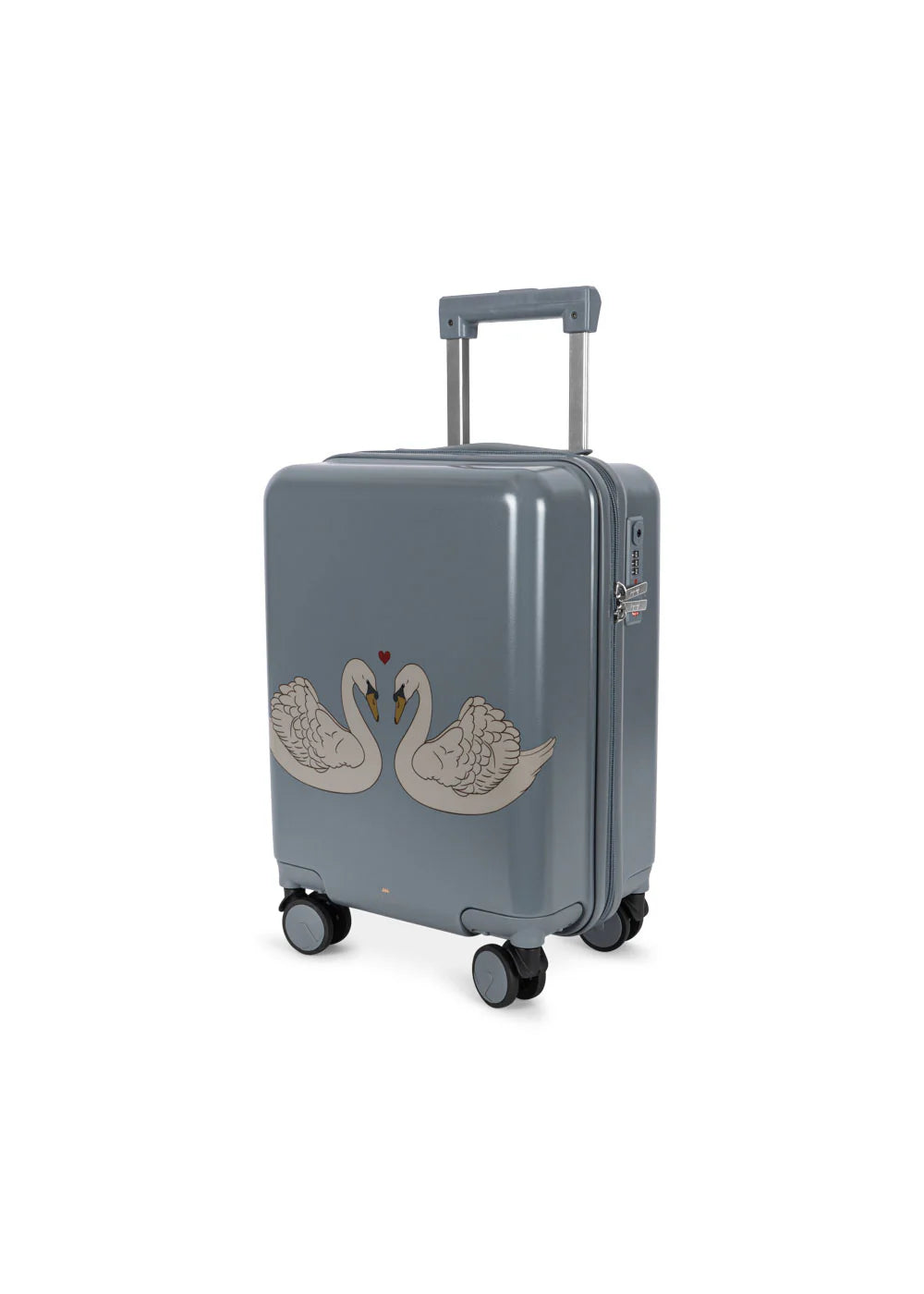 Travel Suitcase - Swan Blue