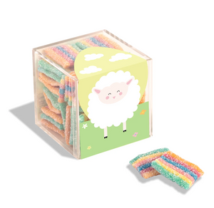Lamb Sour Rainbows Candy Cube