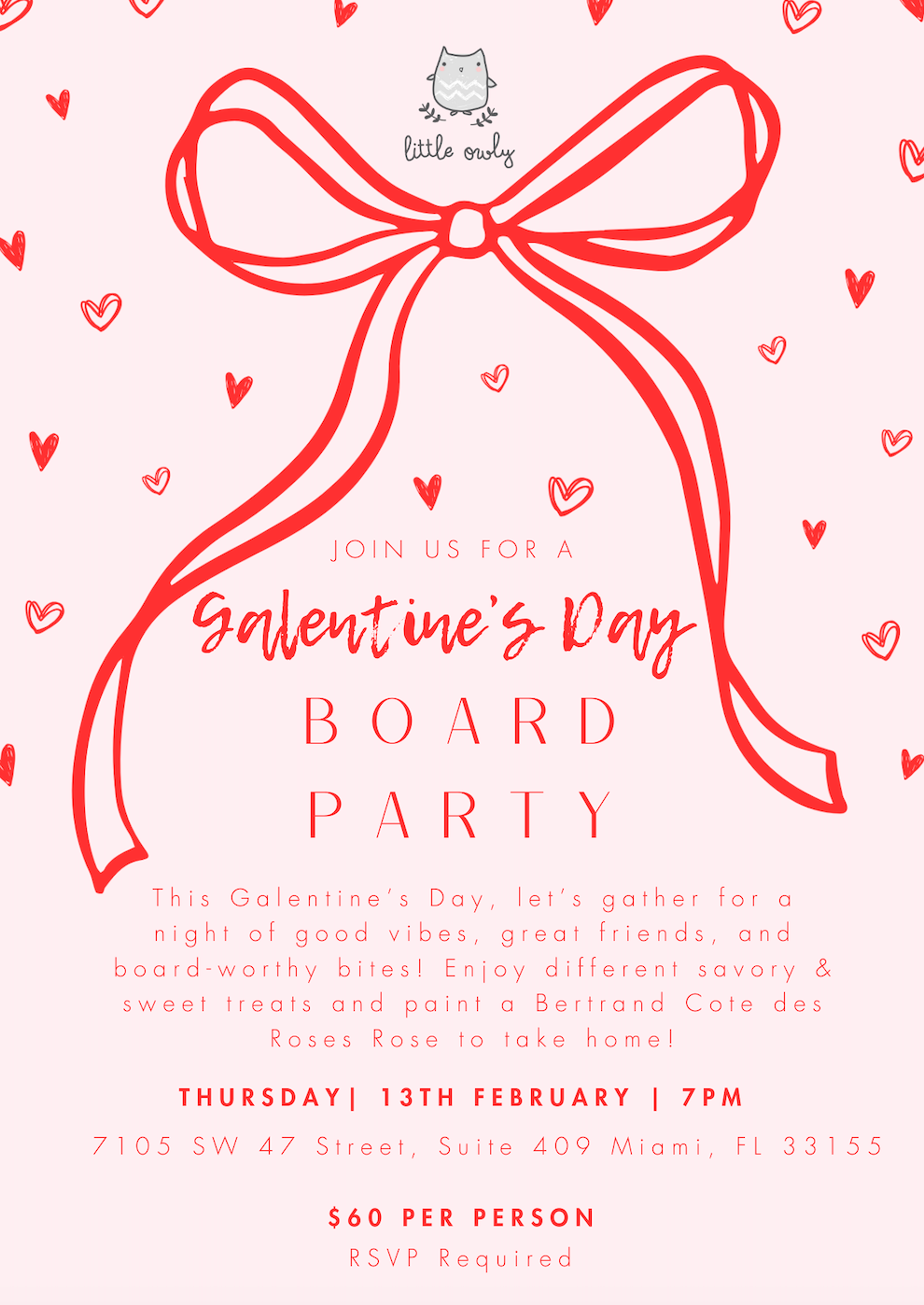 Galentine's Day Board Party!