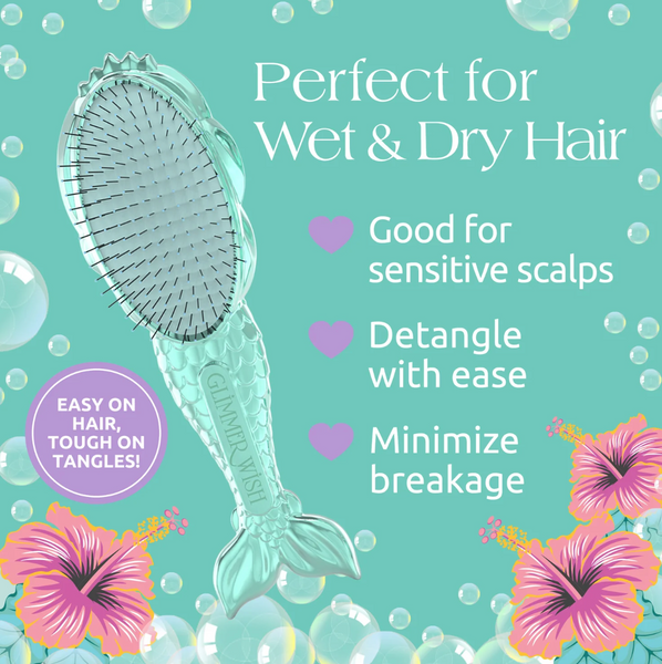 Mermaid Hair Detangling Brush