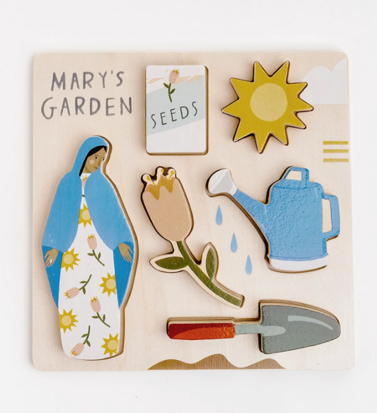 Mary's Garden Wooden Puzzle