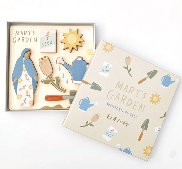 Mary's Garden Wooden Puzzle
