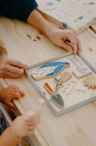 Mary's Garden Wooden Puzzle