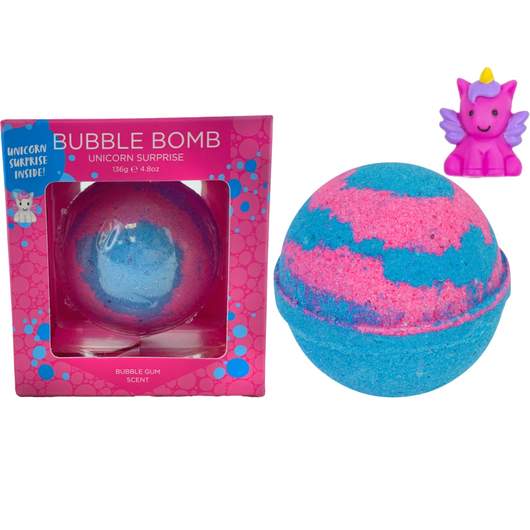 Unicorn Kids Bath Bombs with Toy Inside