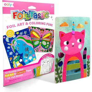 Foil-tastic Foil Art & Coloring Set - Whimsical World