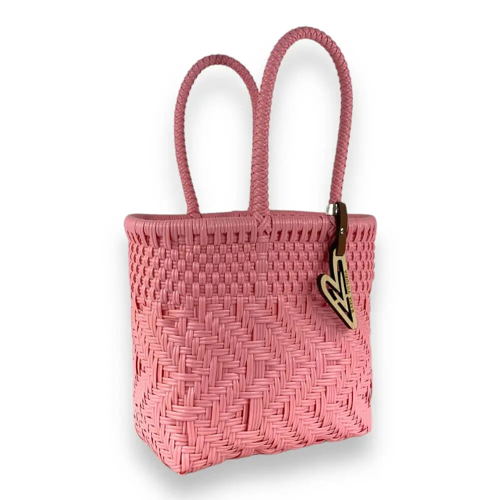 Maria Victoria Mini Tote Bag in Pink