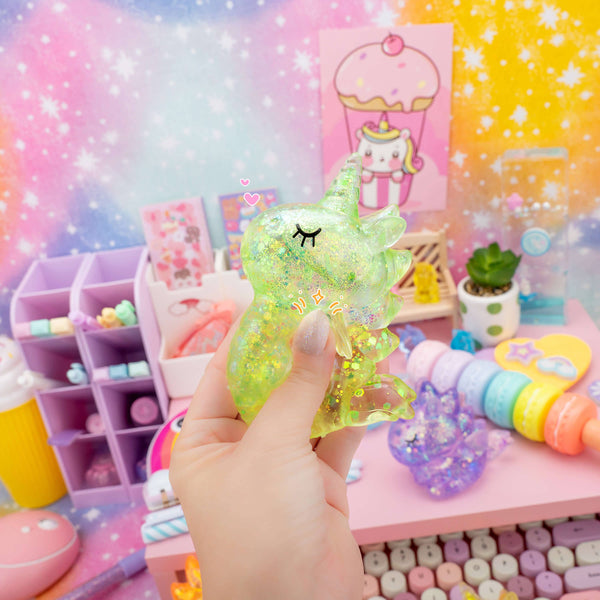 Gummy Unicorn Friends Sensory Squishy Toy