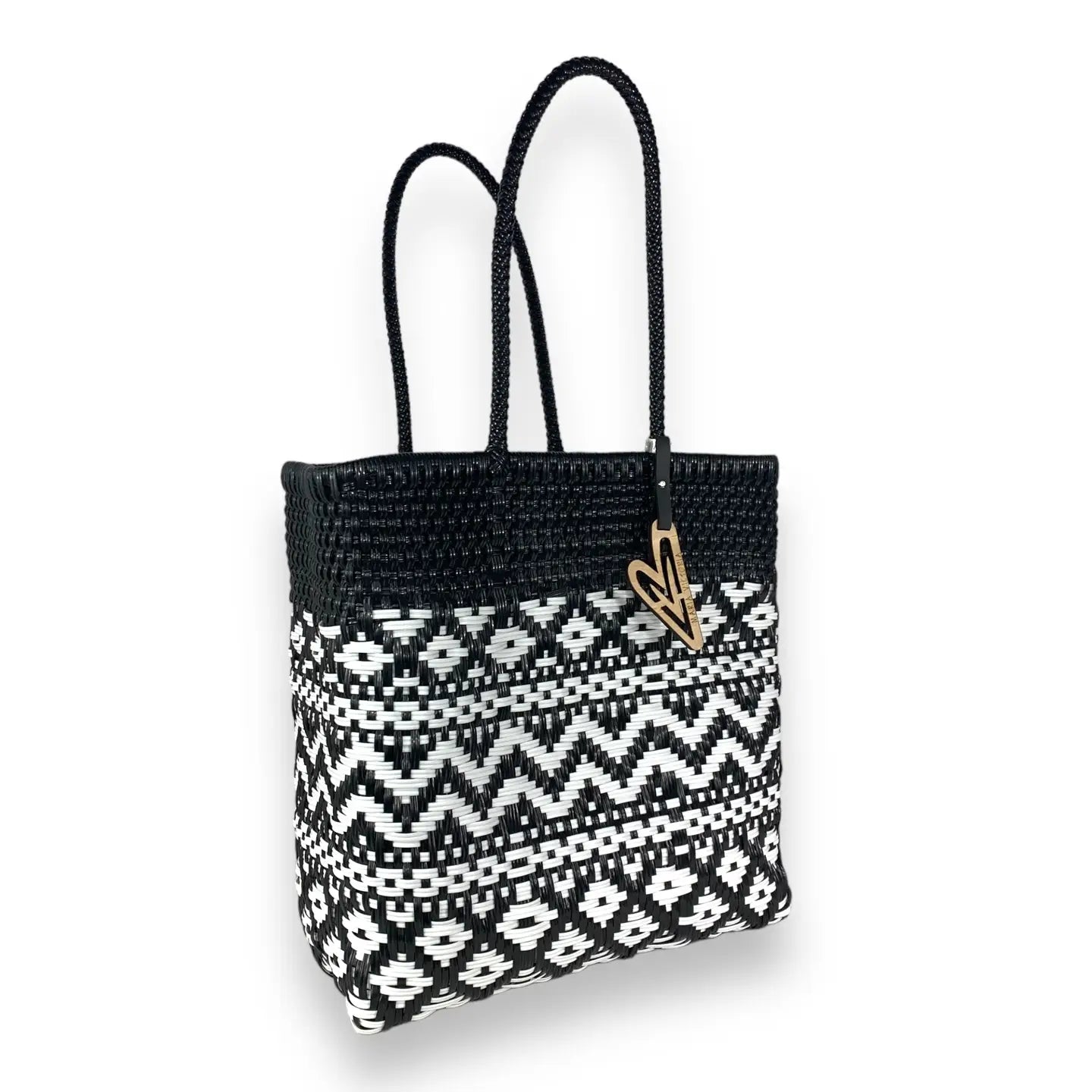 Maria Victoria Women's Medium Tote Bag in City Black and White