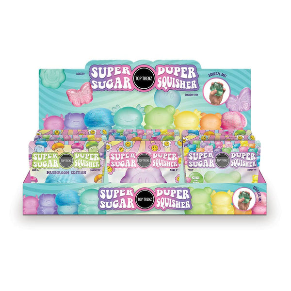 Super Duper Sugar Squisher Toy - Cow