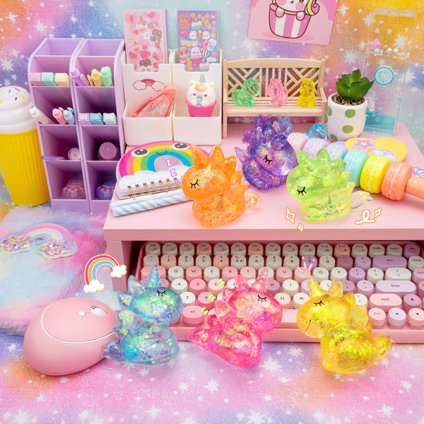 Gummy Unicorn Friends Sensory Squishy Toy