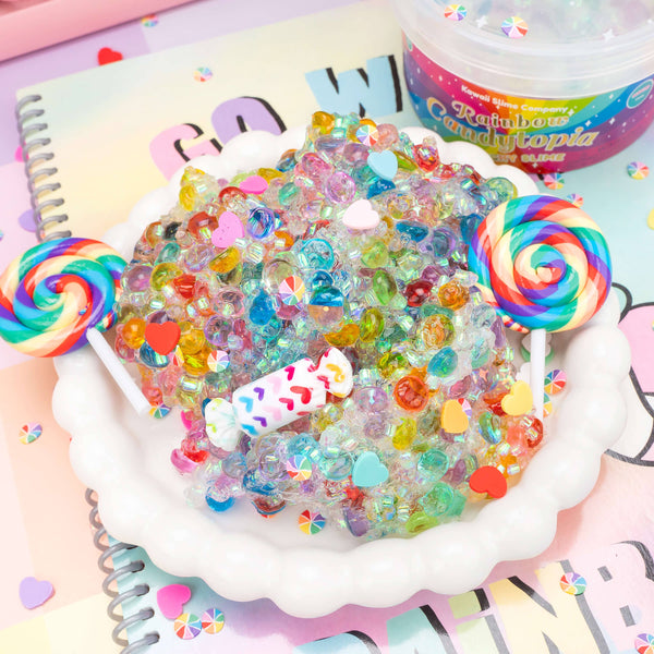 Rainbow Candytopia Crunchy Slime