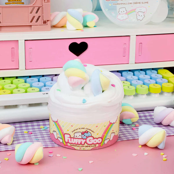 Kawaii Fluffy Goo Classic Marshmallow Slime