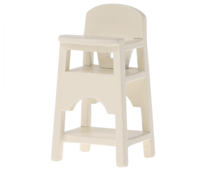 Mouse High Chair in Off White