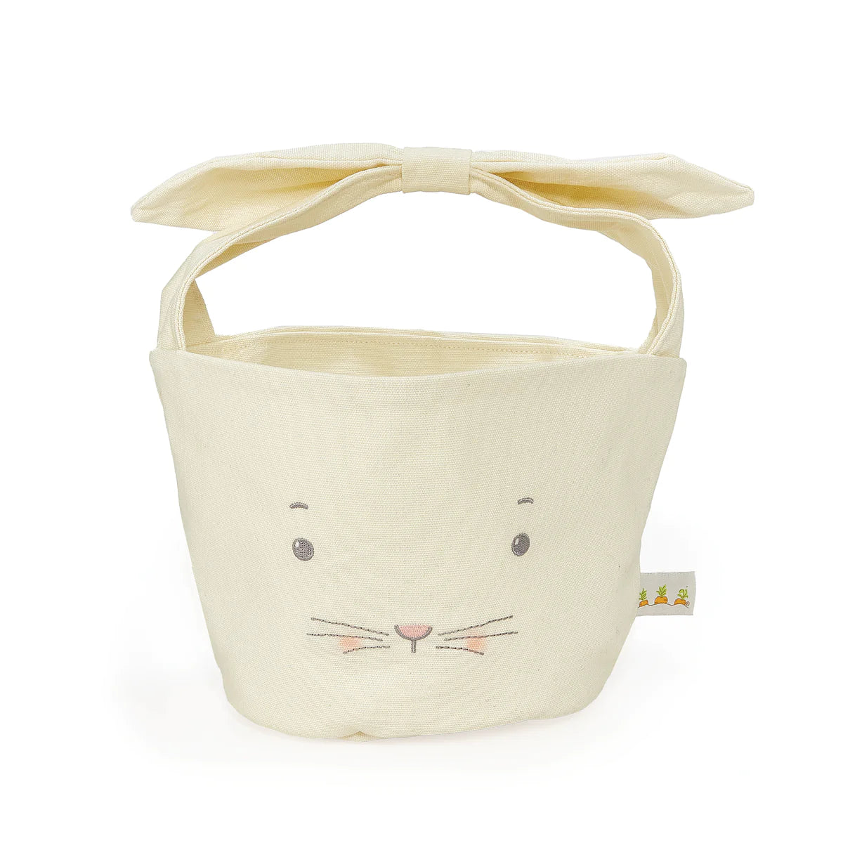 Bun Bun Bunny Basket in Cream