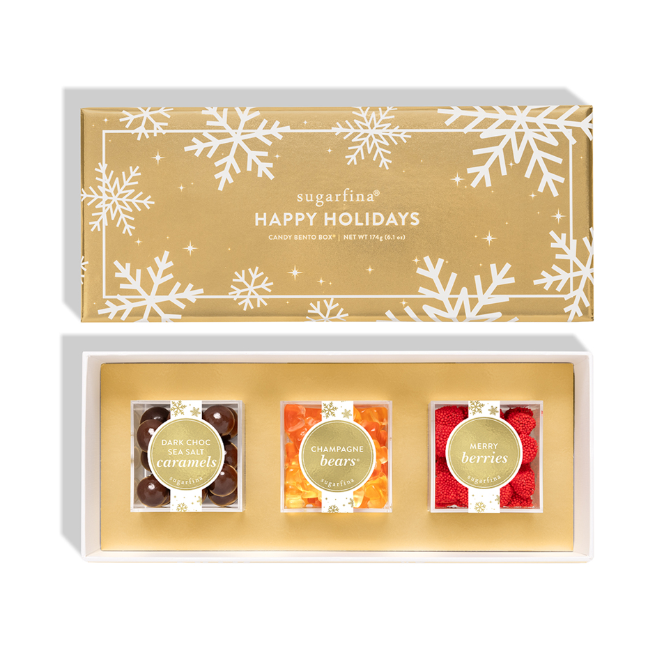Happy Holidays - 3pc Candy Bento Box (Holiday 2023)