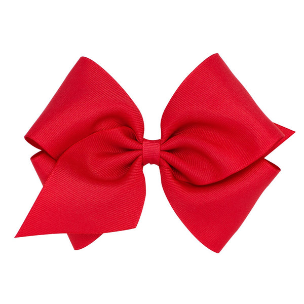 Mini King Classic Grosgrain Hair Bow - Little Owly