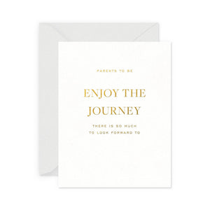 Enjoy the Journey Greeting Card - Little Owly