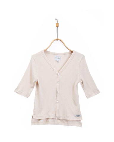 Cream Cotton Han Top - Little Owly