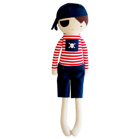 Linen Pirate Boy Doll - Little Owly