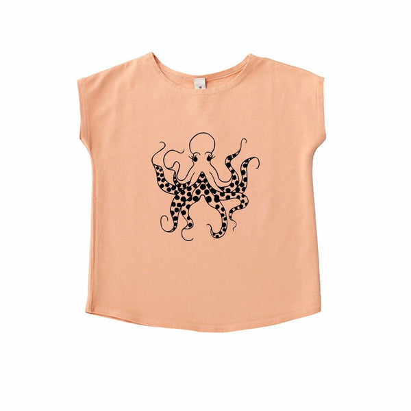 Silkscreen Aquatic Theme T-Shirt - Little Owly